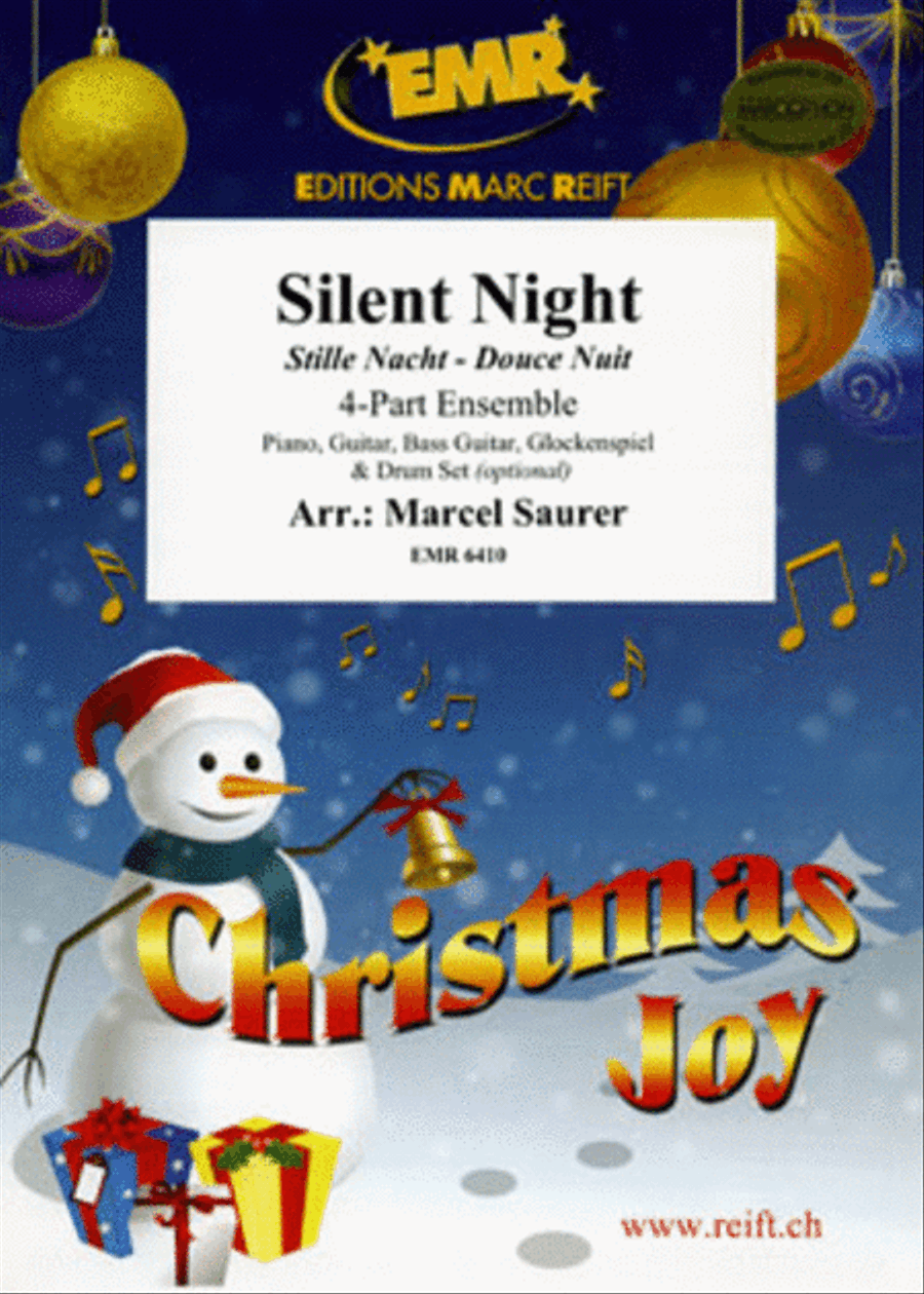 Silent Night Concert Band scores gallery preview page 1