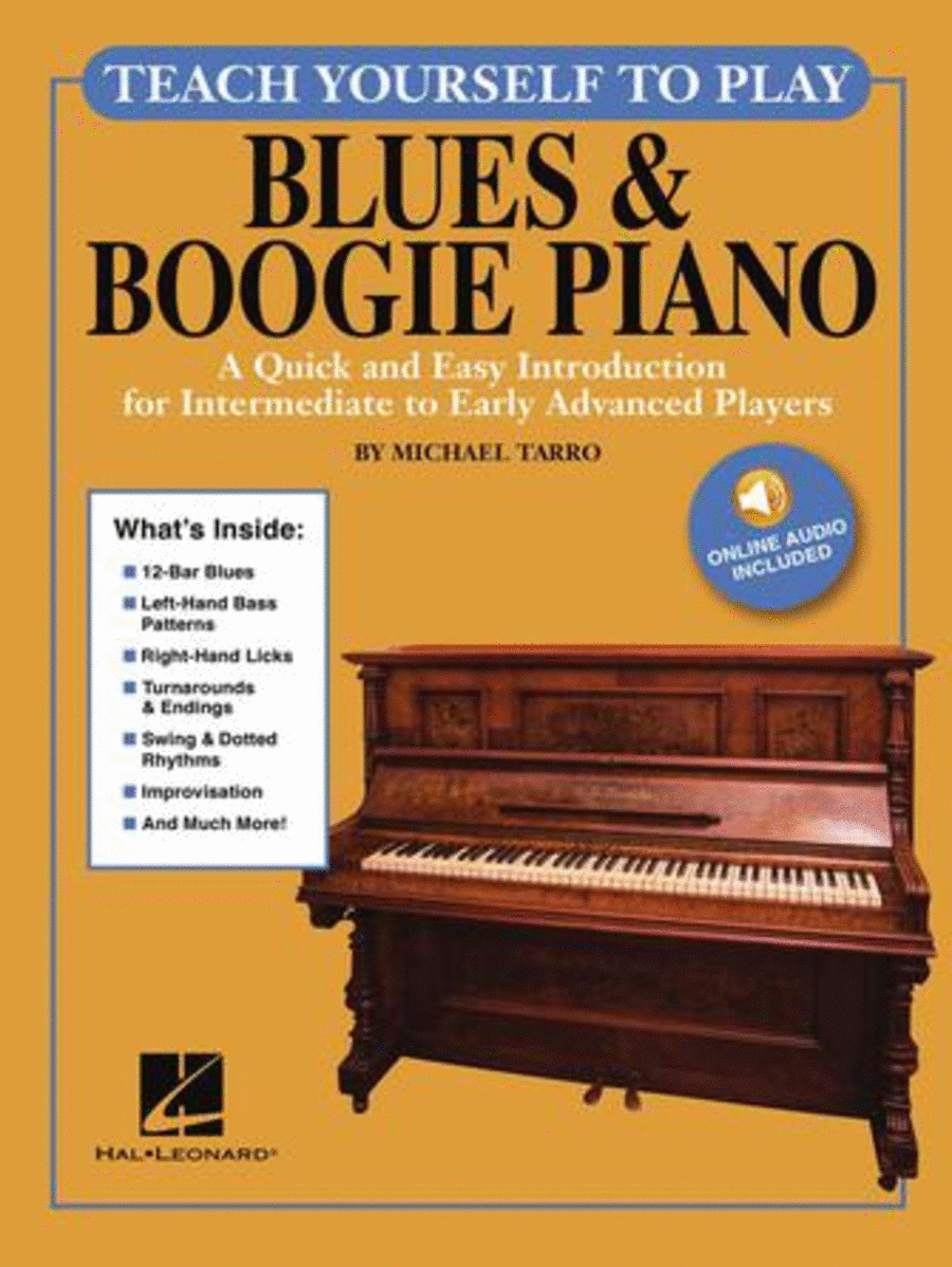 Teach Yourself to Play Blues & Boogie Piano Piano Method scores gallery preview page 1