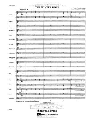 Book cover for The Winter Rose (Theme from The Winter Rose) - Score