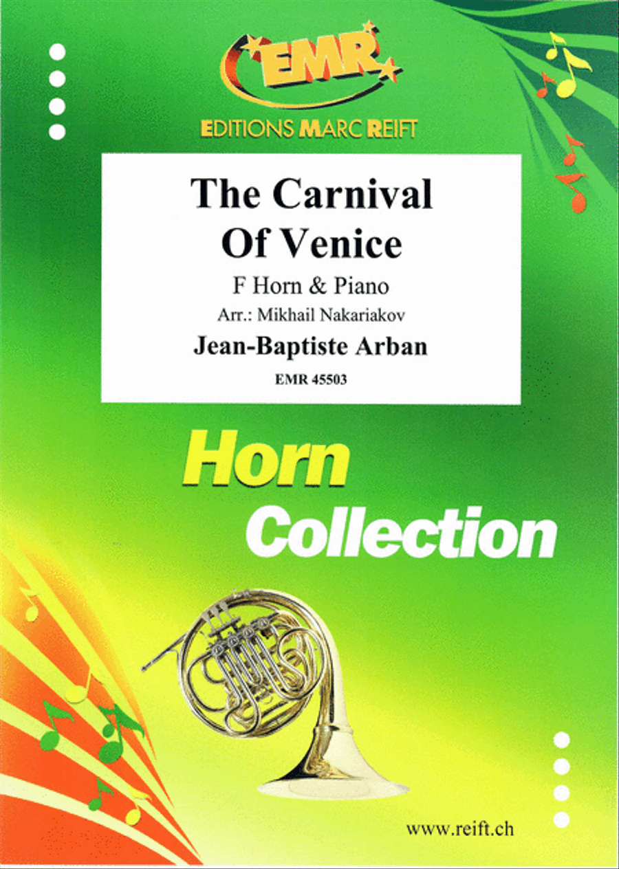 The Carnival Of Venice The Carnival Of Venice Horn scores gallery preview page 1