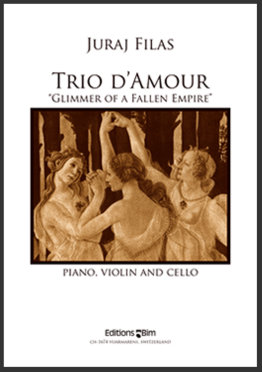 Trio d’Amour Piano Trio scores gallery preview page 1