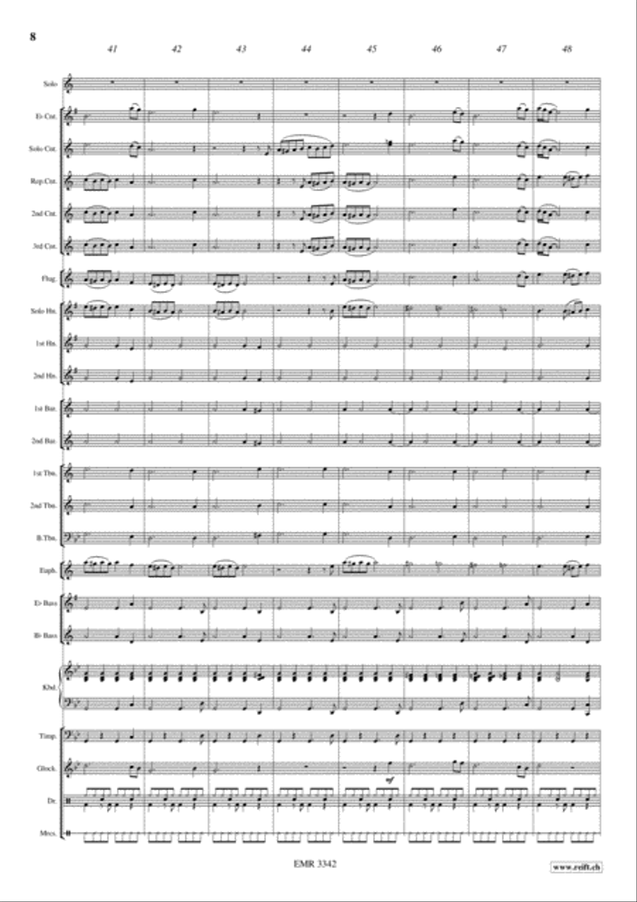 El Condor Pasa El Condor Pasa Brass Band scores gallery preview page 9