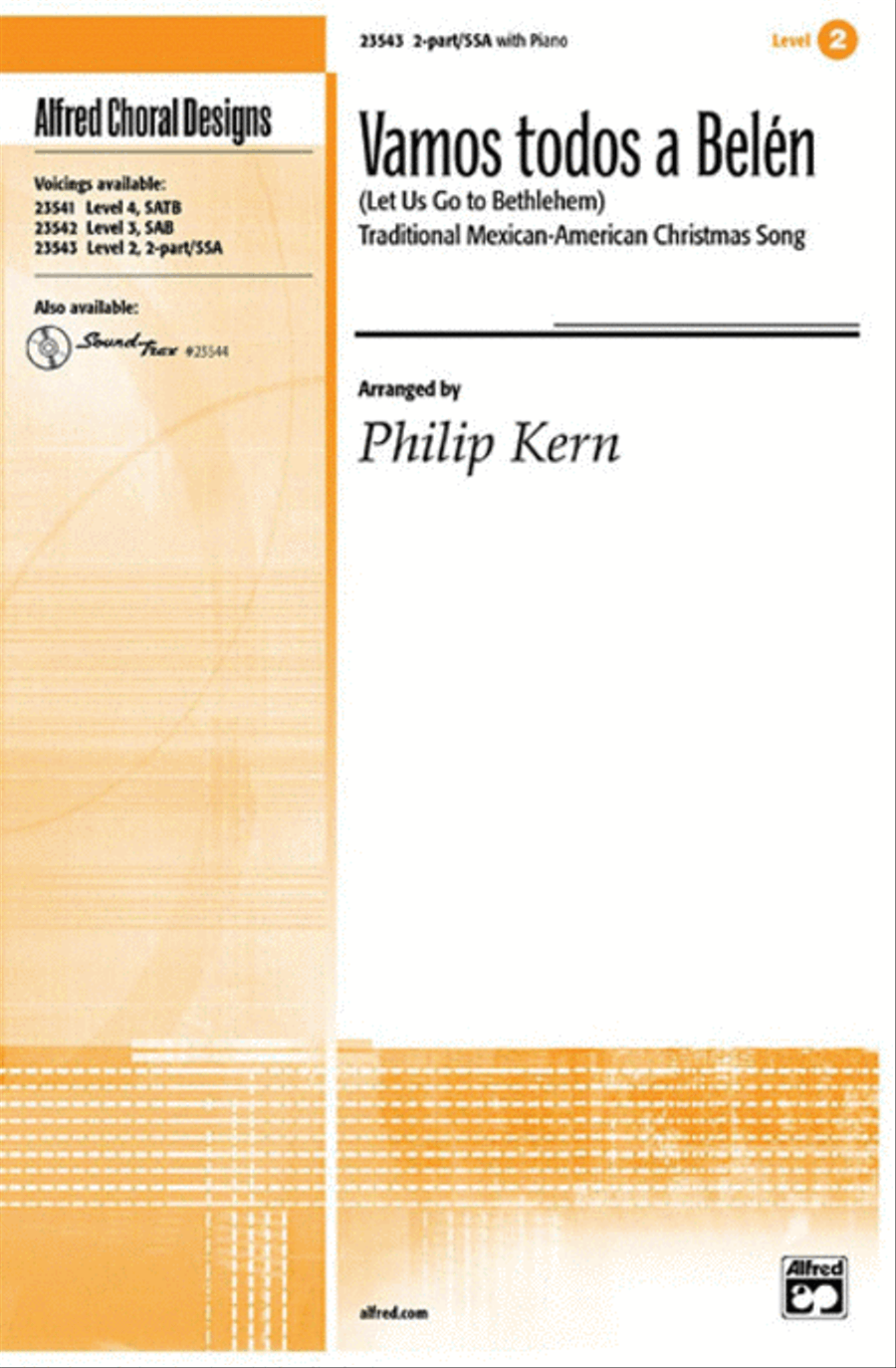 Vamos todos a Belén (Let Us Go to Bethlehem) SSAA scores gallery preview page 1