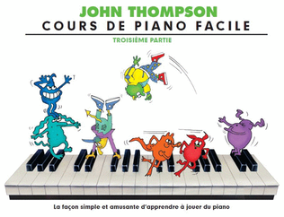 Book cover for Cours De Piano Facile - Troisième Partie