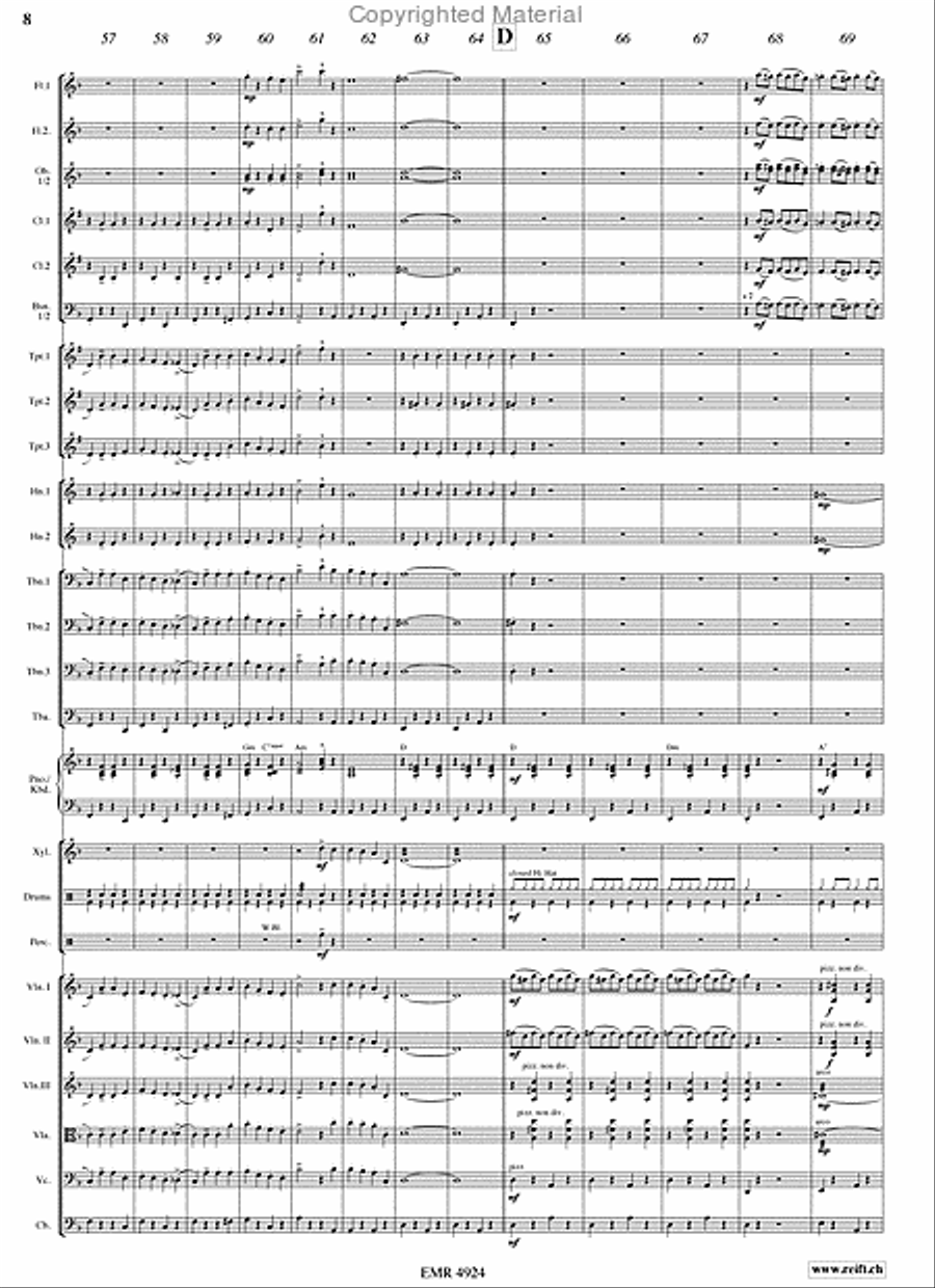 Cabaret Orchestra scores gallery preview page 8