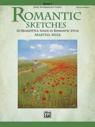 Book cover for Romantic Sketches, Book 1