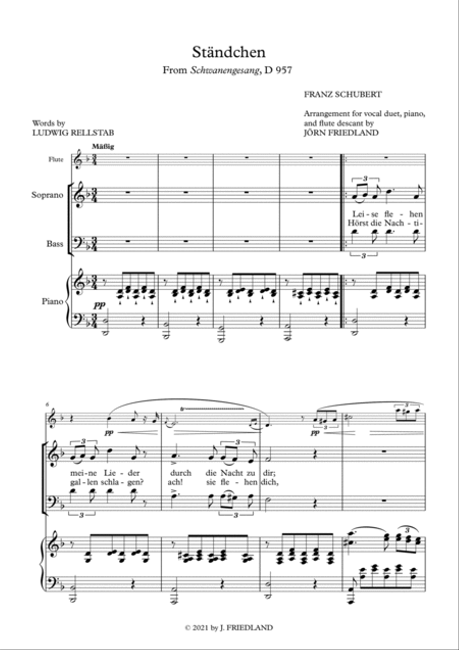 Serenade Piano scores gallery preview page 2