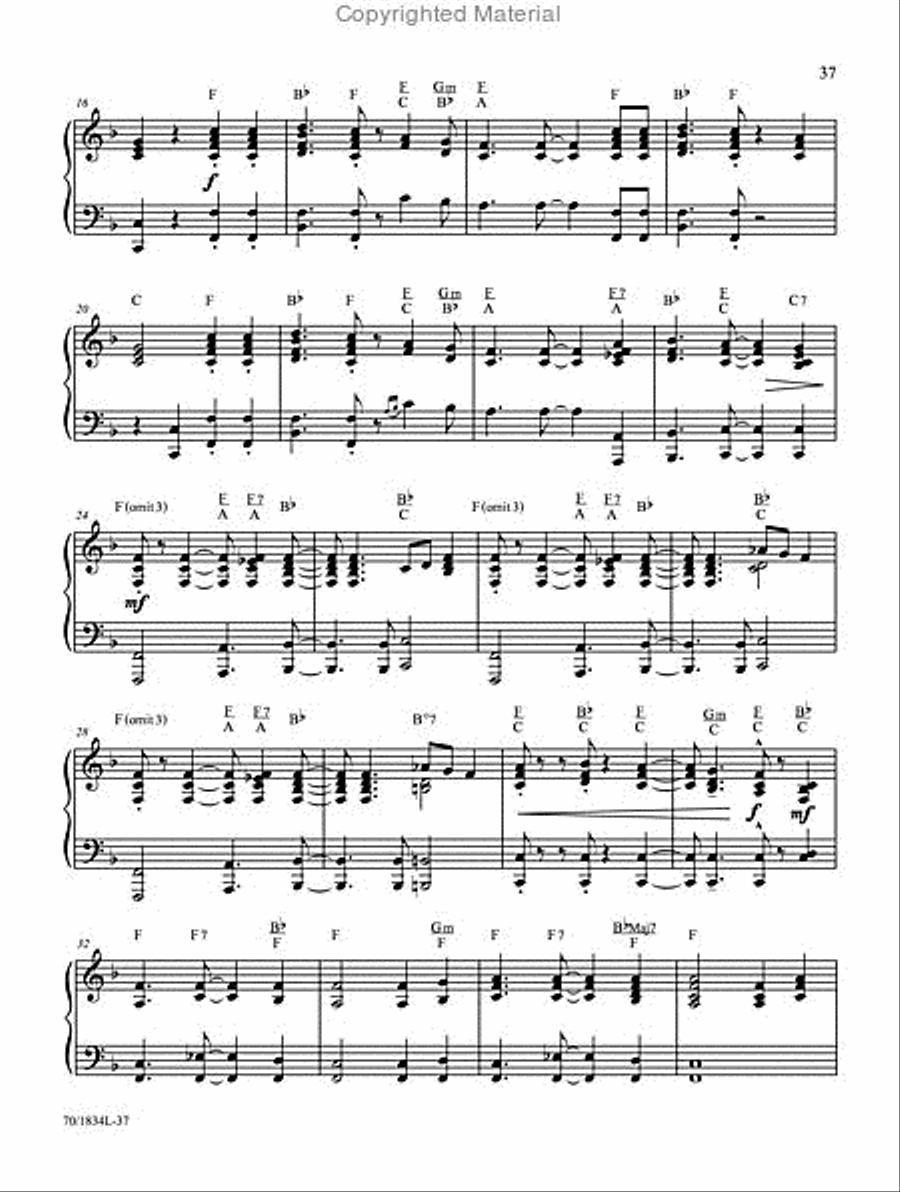 Mark Hayes: Piano and Rhythm Praise Piano Solo scores gallery preview page 7