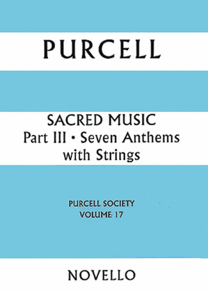 Sacred Music Part 3: Seven Anthems