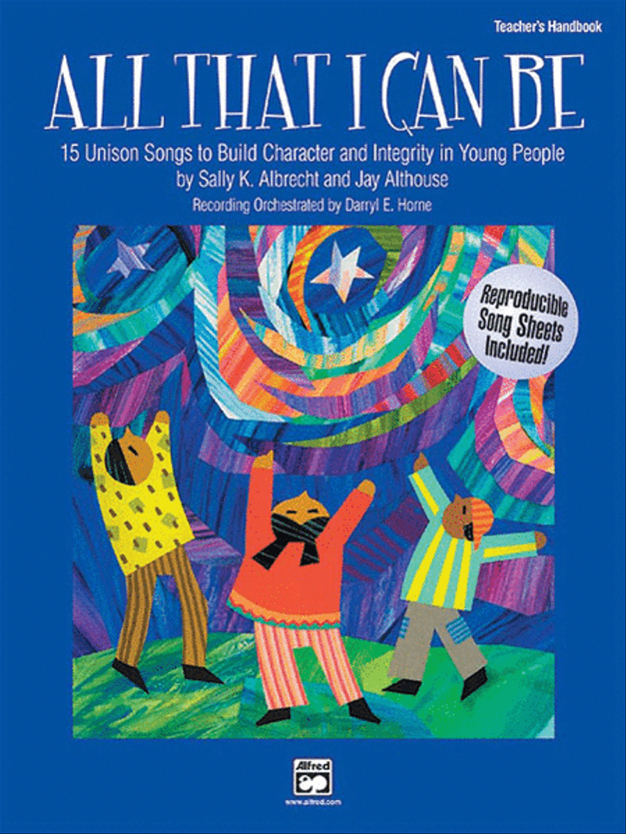 All That I Can Be Unison Choir scores gallery preview page 1