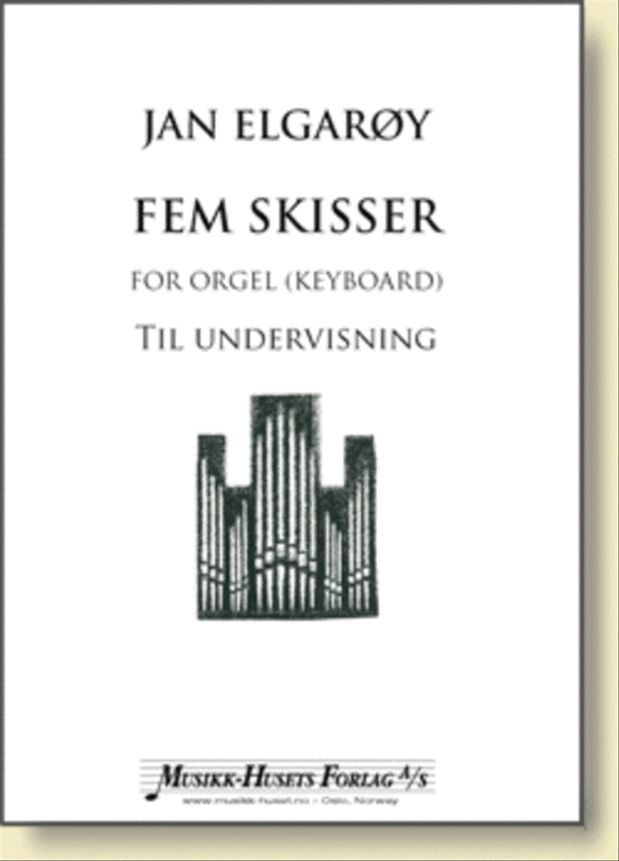Fem Skisser Organ scores gallery preview page 1
