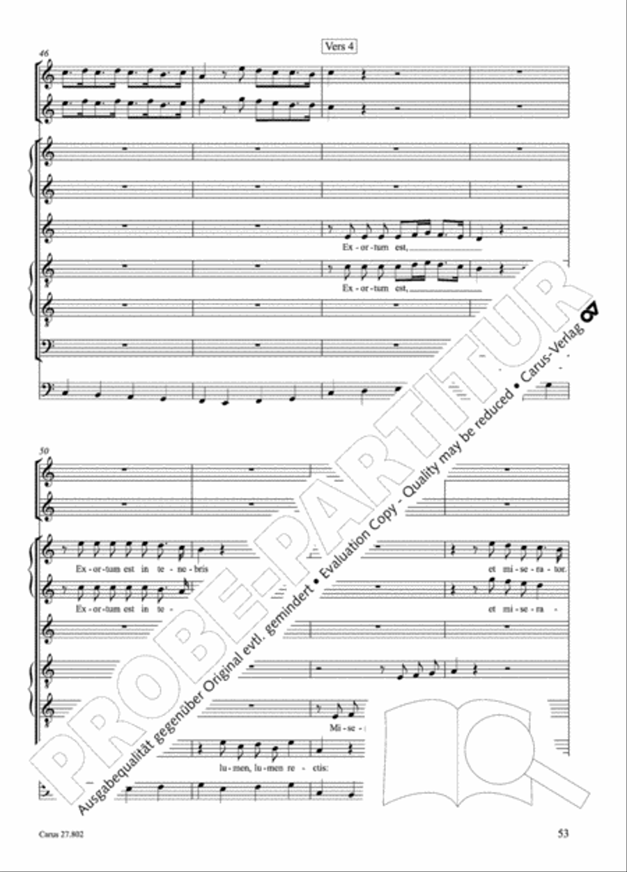 Salmi I (Selva morale e spirituale) Collection / Songbook scores gallery preview page 78