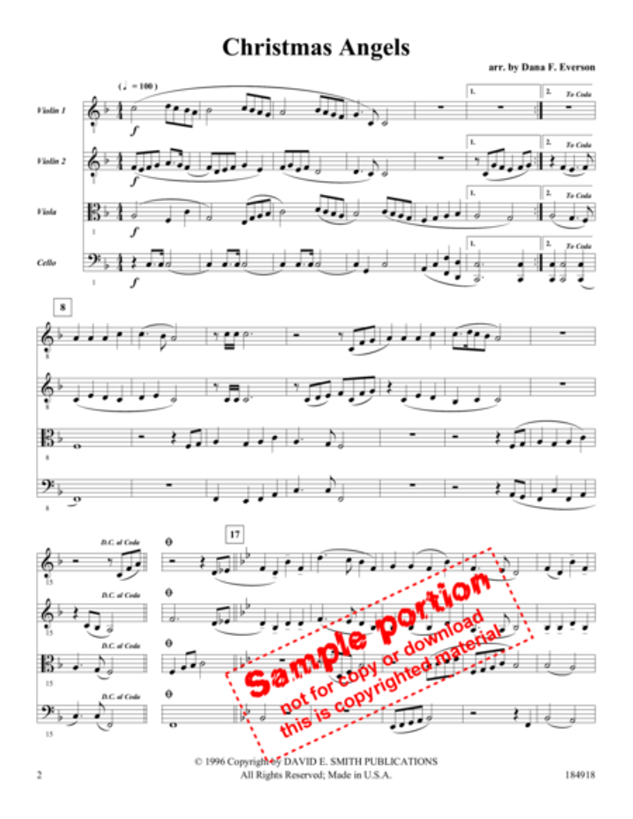 Hymnsembles- Vol II, Bk 8- Strings Large Ensemble scores gallery preview page 2