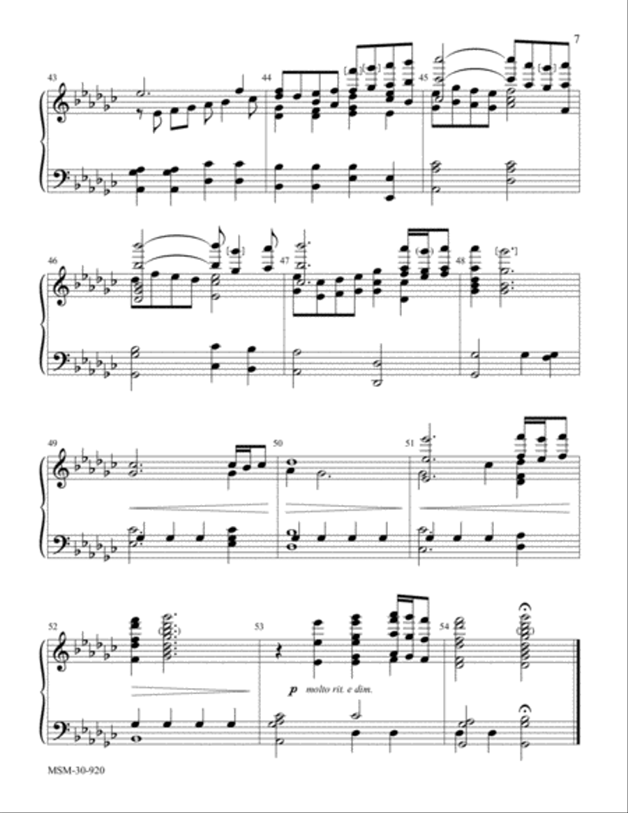 Alleluia Alleluia Handbell Choir scores gallery preview page 5