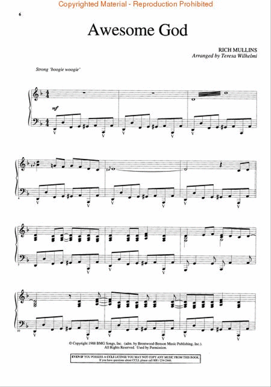 Praise...Light Jazz-Style - Piano Folio Piano Solo scores gallery preview page 2