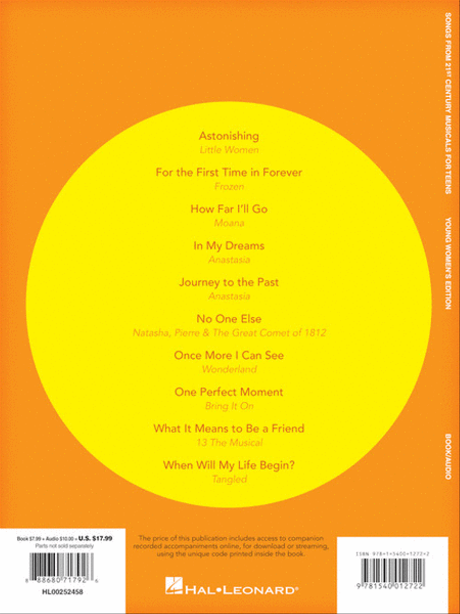 Songs from 21st Century Musicals for Teens: Young Women's Edition Voice scores gallery preview page 5