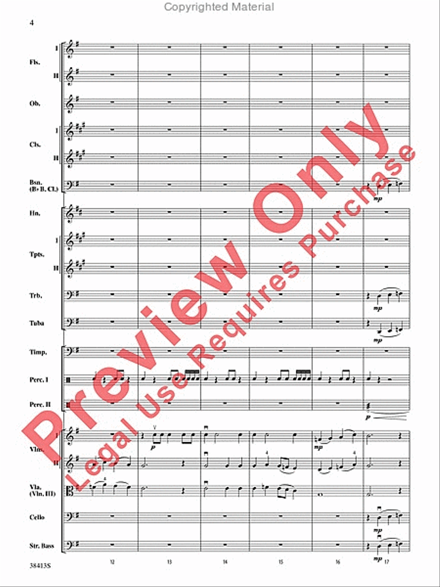 Freedom Finale Full Orchestra scores gallery preview page 5