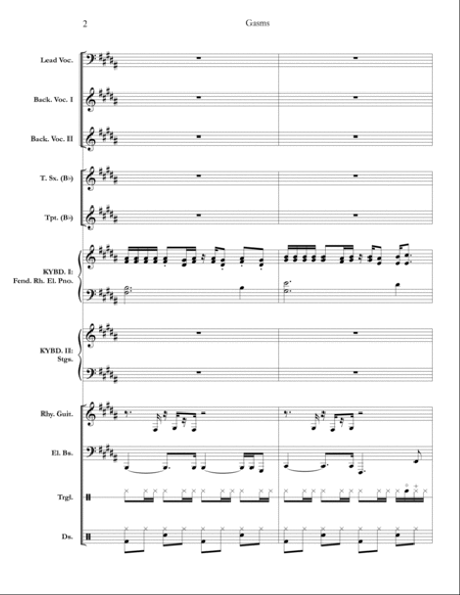Gasms School and Community scores gallery preview page 2