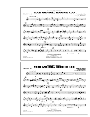 Rock And Roll Hoochie Koo - Eb Baritone Sax