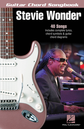 Book cover for Stevie Wonder - Guitar Chord Songbook