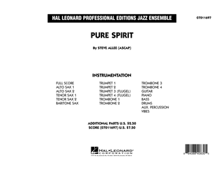 Book cover for Pure Spirit - Conductor Score (Full Score)