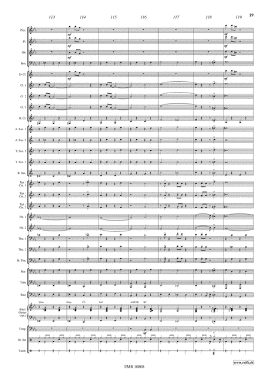 Gershwin Medley Gershwin Medley Concert Band scores gallery preview page 20