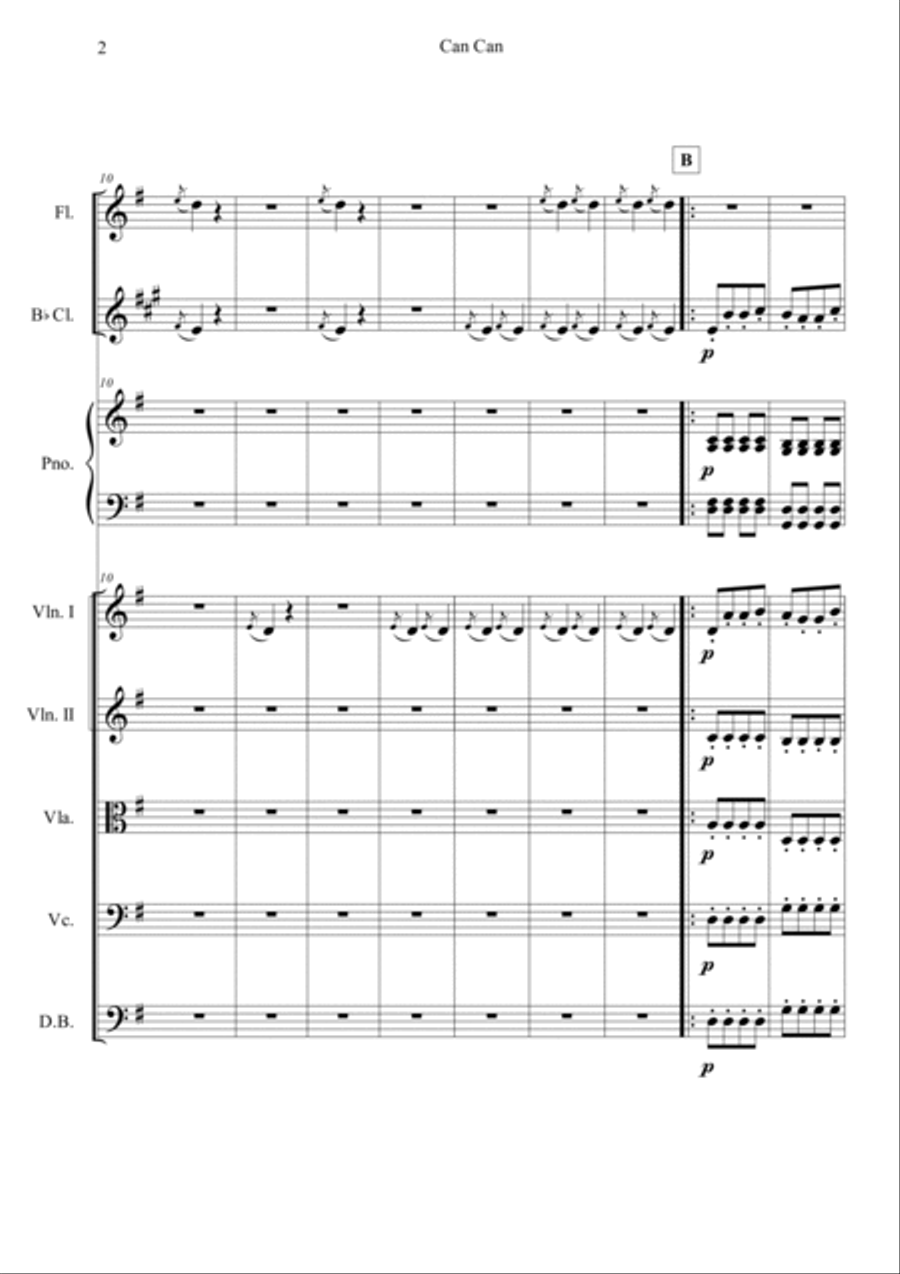 Can Can (from Orpheus in the Underworld) image number null