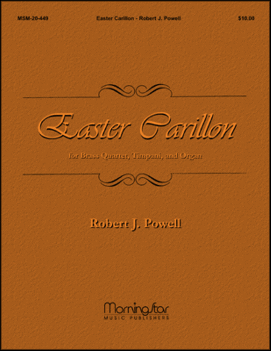 Easter Carillon for Brass Quartet, Timpani, and Organ Organ scores gallery preview page 1
