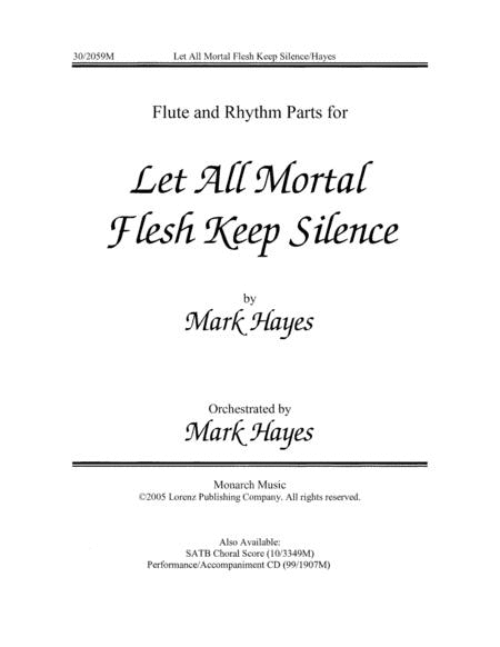 Let All Mortal Flesh Keep Silence - Flute/Rhythm