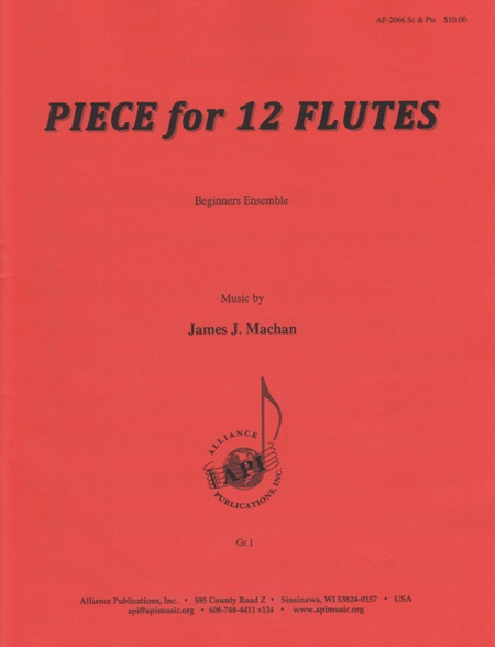 Piece for 12 Flutes image number null
