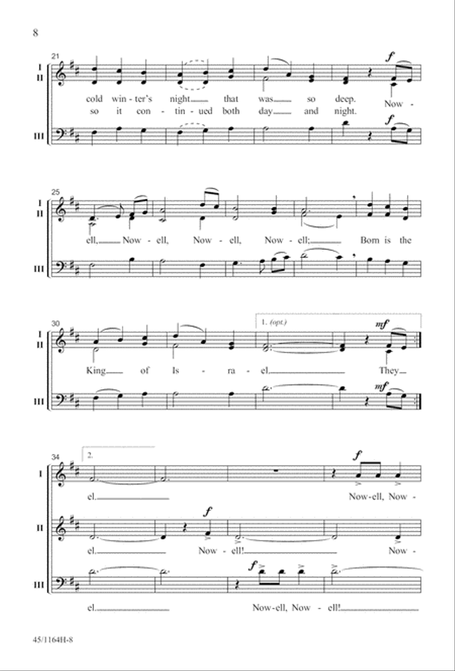 A-Caroling We Go! 3-Part scores gallery preview page 8