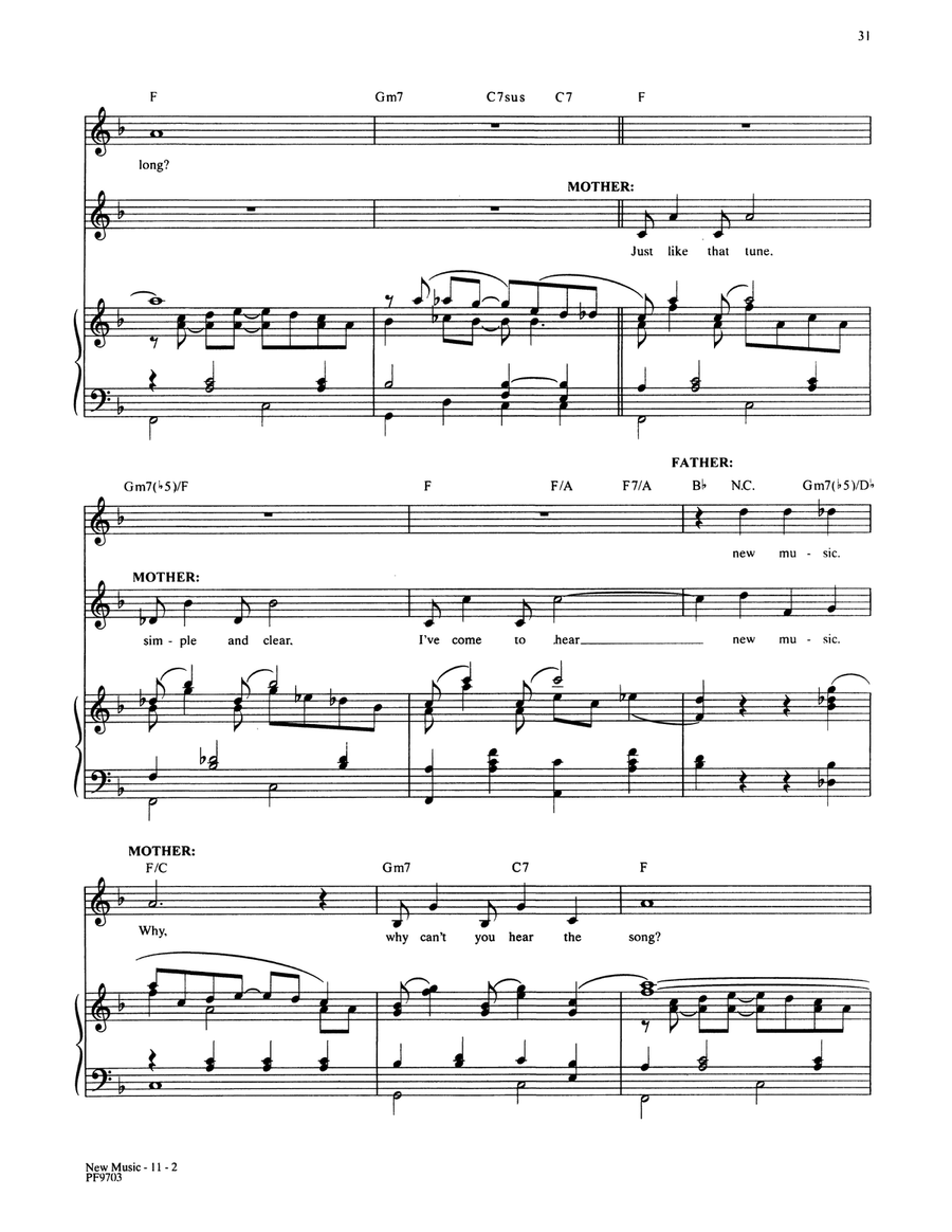New Music (from Ragtime: The Musical) Piano, Vocal scores gallery preview page 2