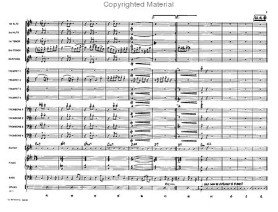 Full Court Press Jazz Ensemble scores gallery preview page 7