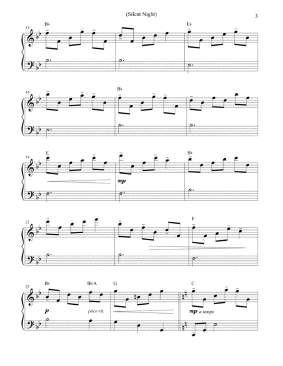 Christmas at the Piano Piano Solo scores gallery preview page 3