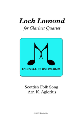 Loch Lomond - for Clarinet Quartet