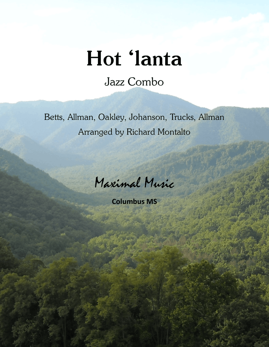 Hot 'lanta Small Ensemble scores gallery preview page 1