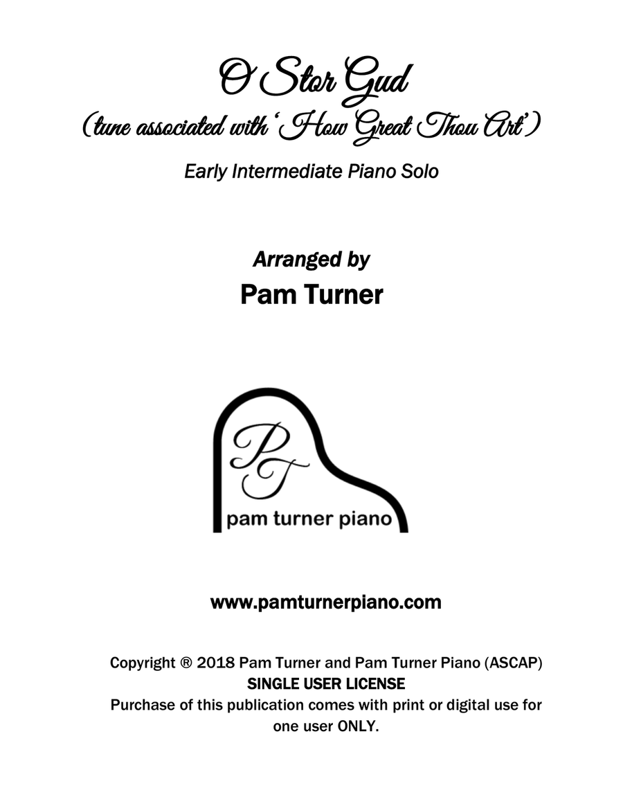 How Great Thou Art (Early Intermediate Piano Solo) Piano Solo scores gallery preview page 2