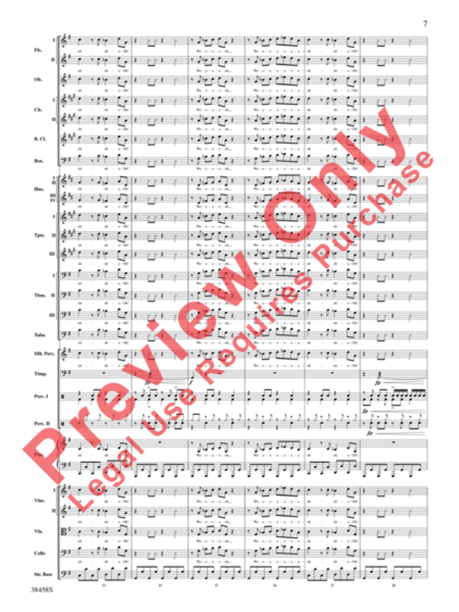 Kernkraft 400 Full Orchestra scores gallery preview page 8