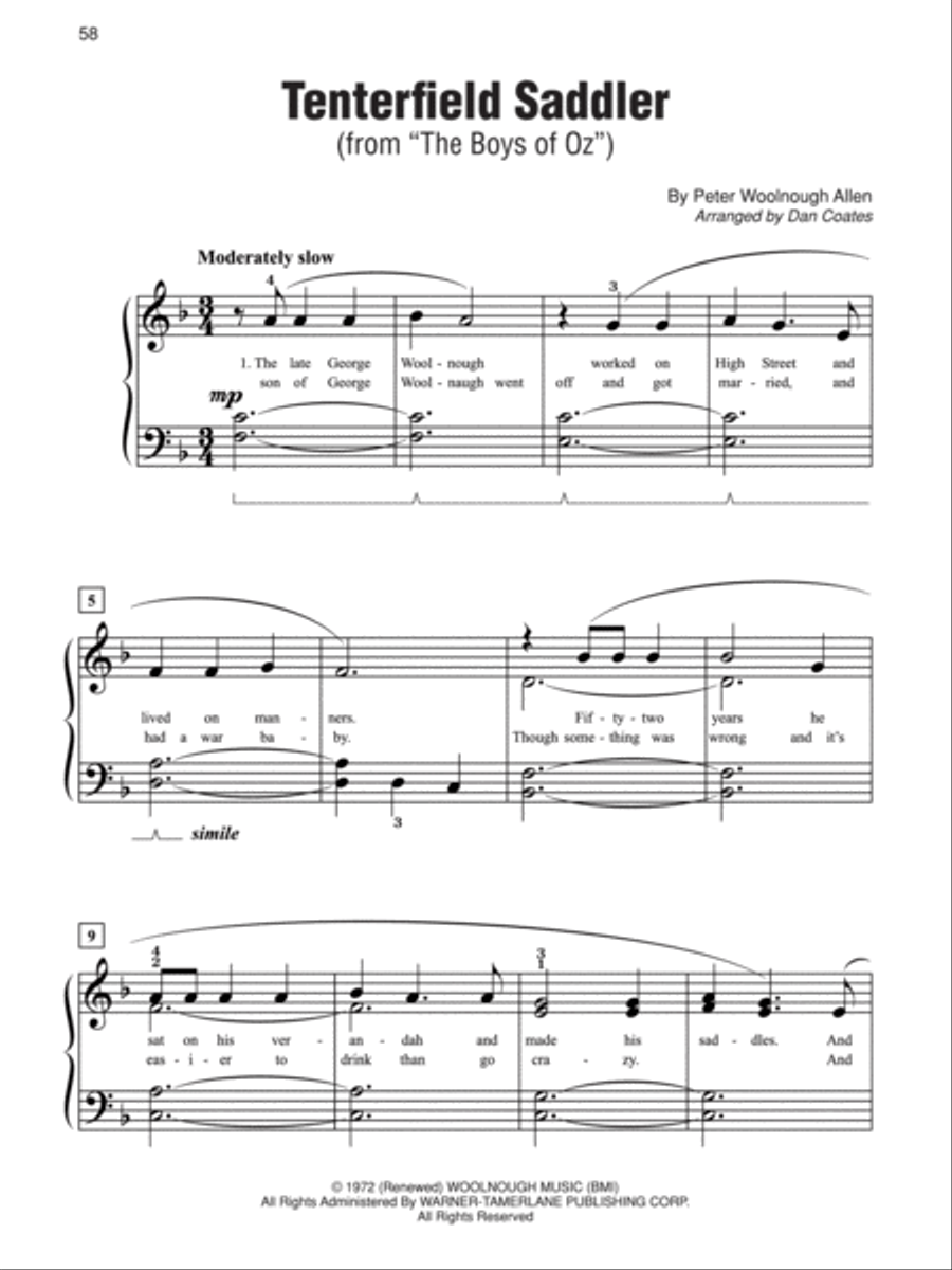 Simply Musicals Easy Piano scores gallery preview page 3