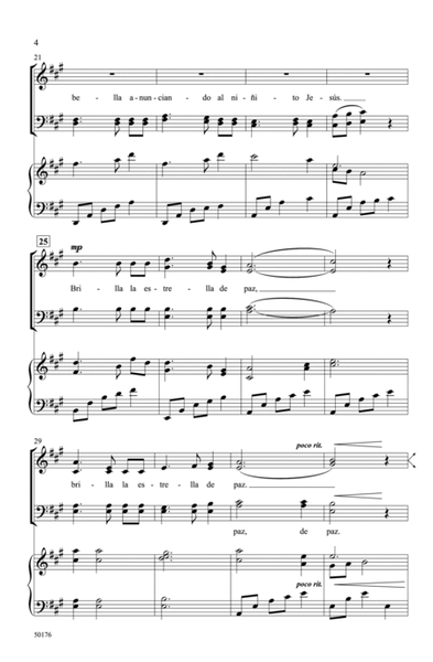 Noche de Paz by Franz Xaver Gruber Choir - Digital Sheet Music