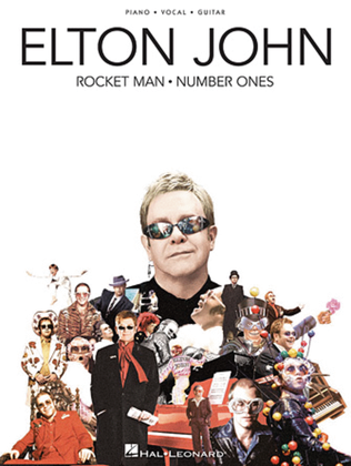 Book cover for Elton John – Rocket Man: Number Ones