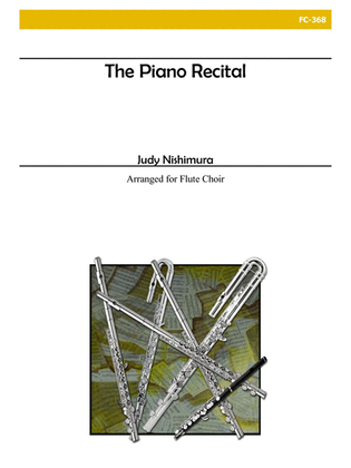 Book cover for The Piano Recital for Flute Choir