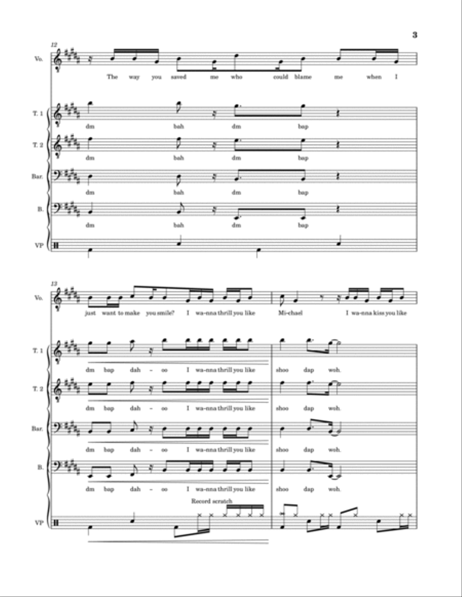 Classic TTBB scores gallery preview page 3