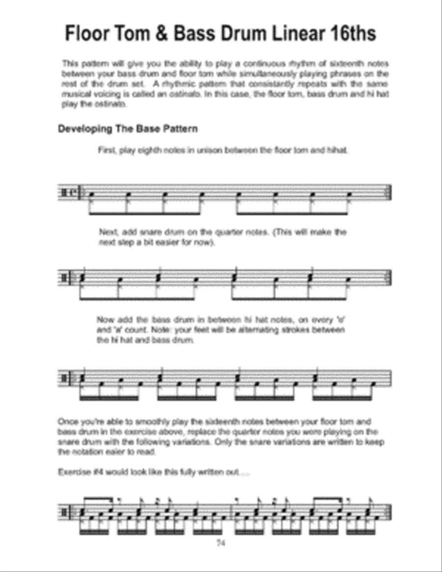 Drum Fills: The Basics and Beyond Drum Set scores gallery preview page 3