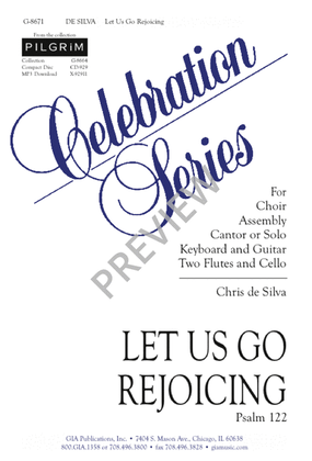 Book cover for Let Us Go Rejoicing