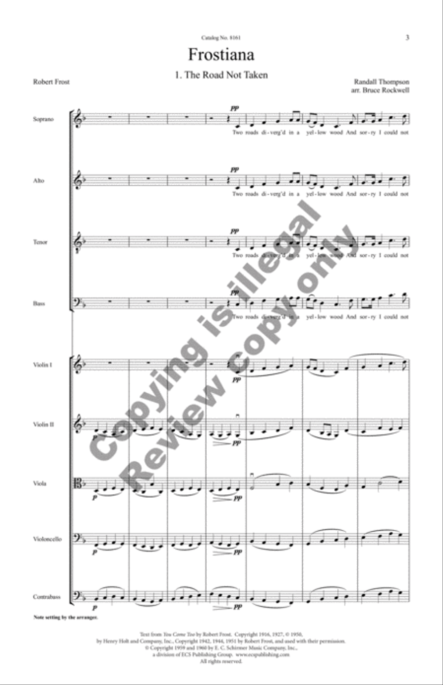 Frostiana (Score) Choir scores gallery preview page 4