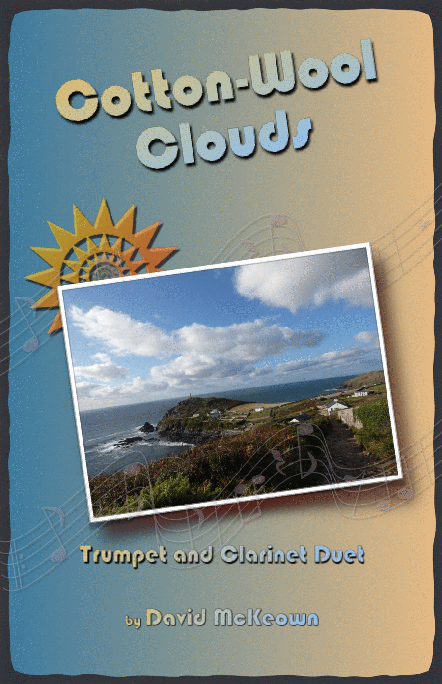 Cotton Wool Clouds for Trumpet and Clarinet Duet Clarinet Duet scores gallery preview page 1