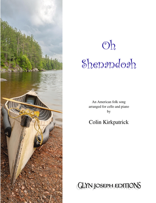 Book cover for Oh Shenandoah (for cello and piano)