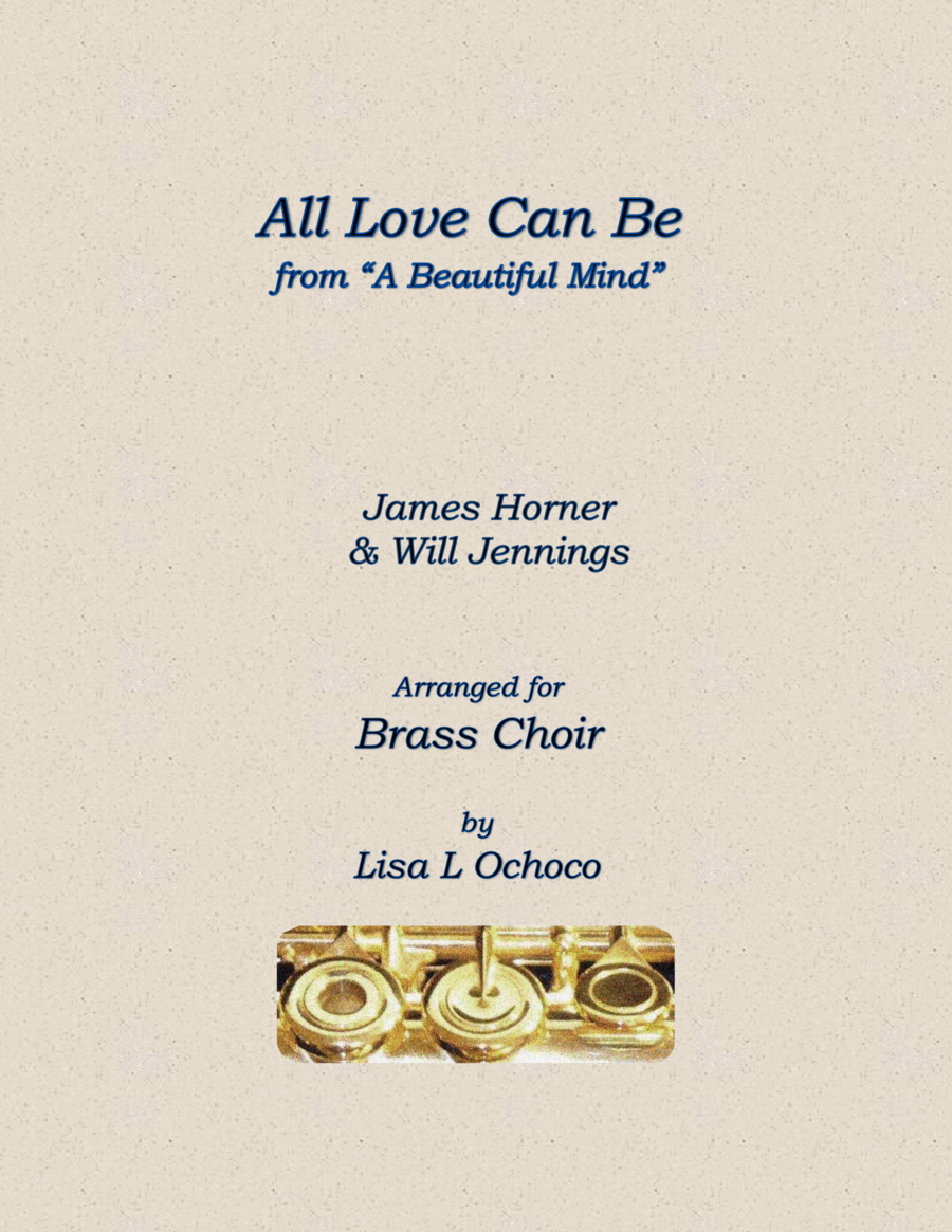 All Love Can Be Brass Band scores gallery preview page 1