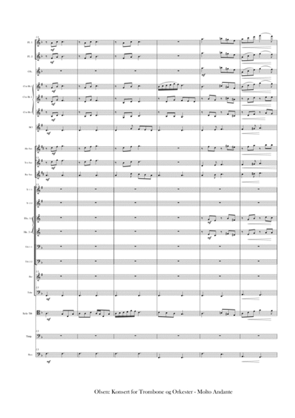 Molto Andante from Trombone Concerto